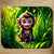Tapis de Souris Petit Singe