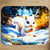 Tapis de Souris Écureuil Blanc