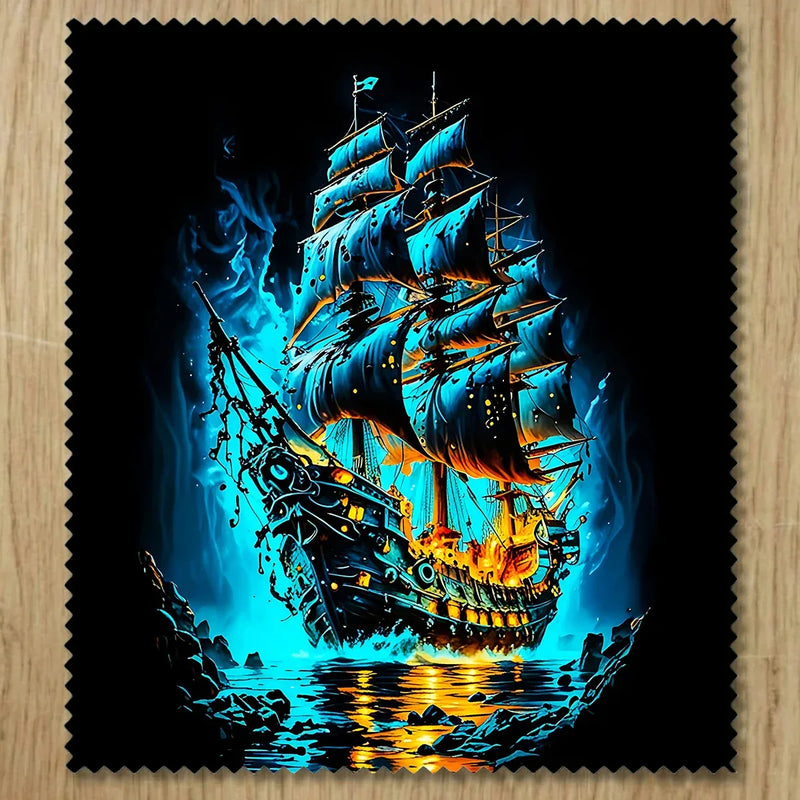 Chiffonnette Bateau Pirate