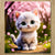 Chiffonnette Chaton