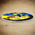 Coaster circulaire Magnet Vegeta : Vegeta en combat animé flamboyant