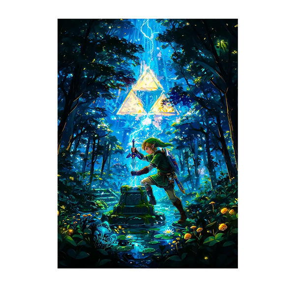 Tableau Zelda – 10x15 cm