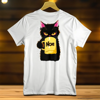 T-Shirt Chat Non - Les Bois d'Aurore