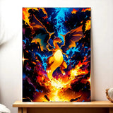 Tableau Dracaufeu